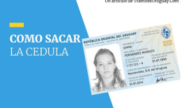 Como sacar la cédula de identidad en Uruguay?