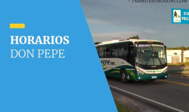 Horarios de Don Pepe
